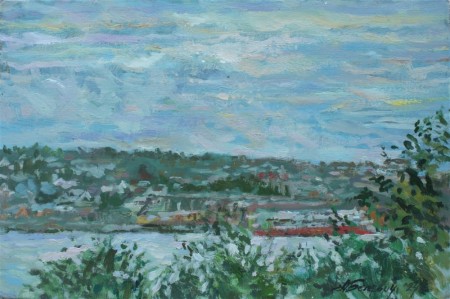 Evening View Of Gandsfjorden 