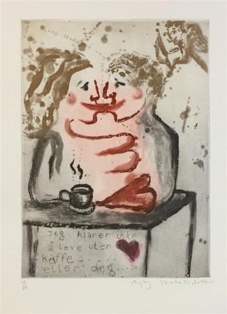 Jeg klarer ikke å leve uten kaffe eller deg