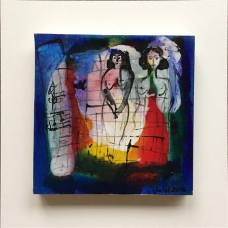 Petite peinture carre VII