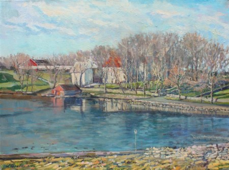 View At Utstein Abbey 