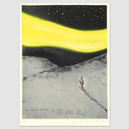 The road away is the same as the road back 