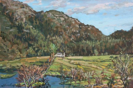 Mountains In Dalsnuten 