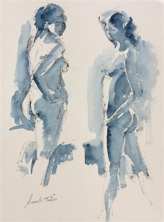 Two nude studies 