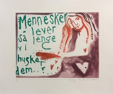 Mennesker lever så lenge vi husker dem