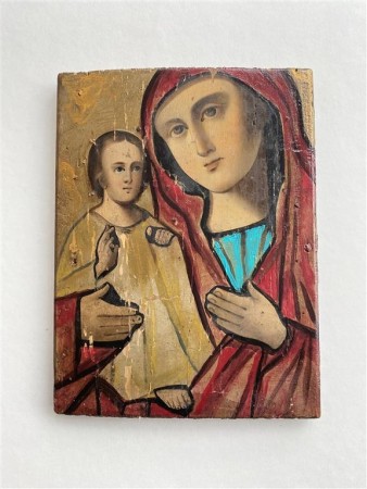 The Verginia Mary Tempera med eggeplomme 