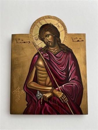 Christ the Bridegroom Tempera med eggeplomme