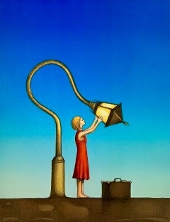 The comforting light