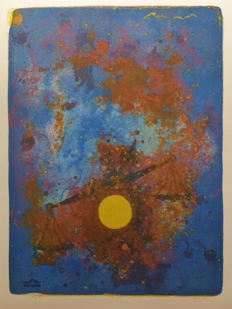 Vekten (jeg veier) Litografiene