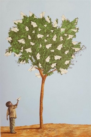 Waiting for a warm summer breeze