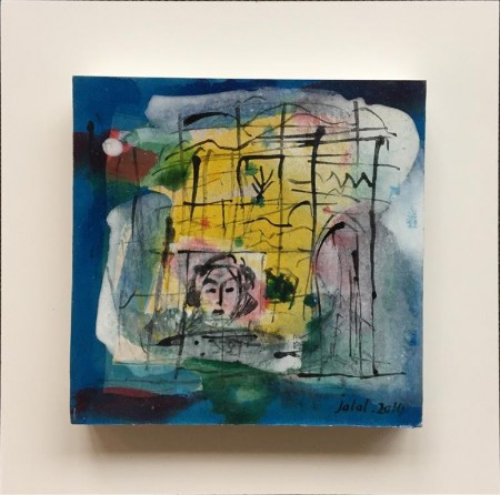 Petite peinture carre I