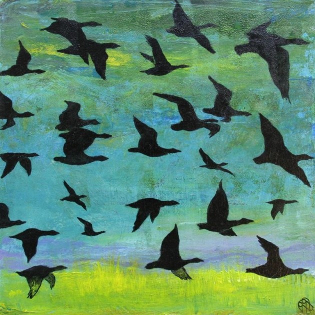 Fugletrekk III | Amare.no kunst nettbutikk, over 200 kunstnere, 6000 ...
